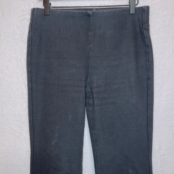 Soft Surroundings 2CW18 The Ultimate Denim Pull-On Bootcut Jeans in Black - Picture 4 of 7